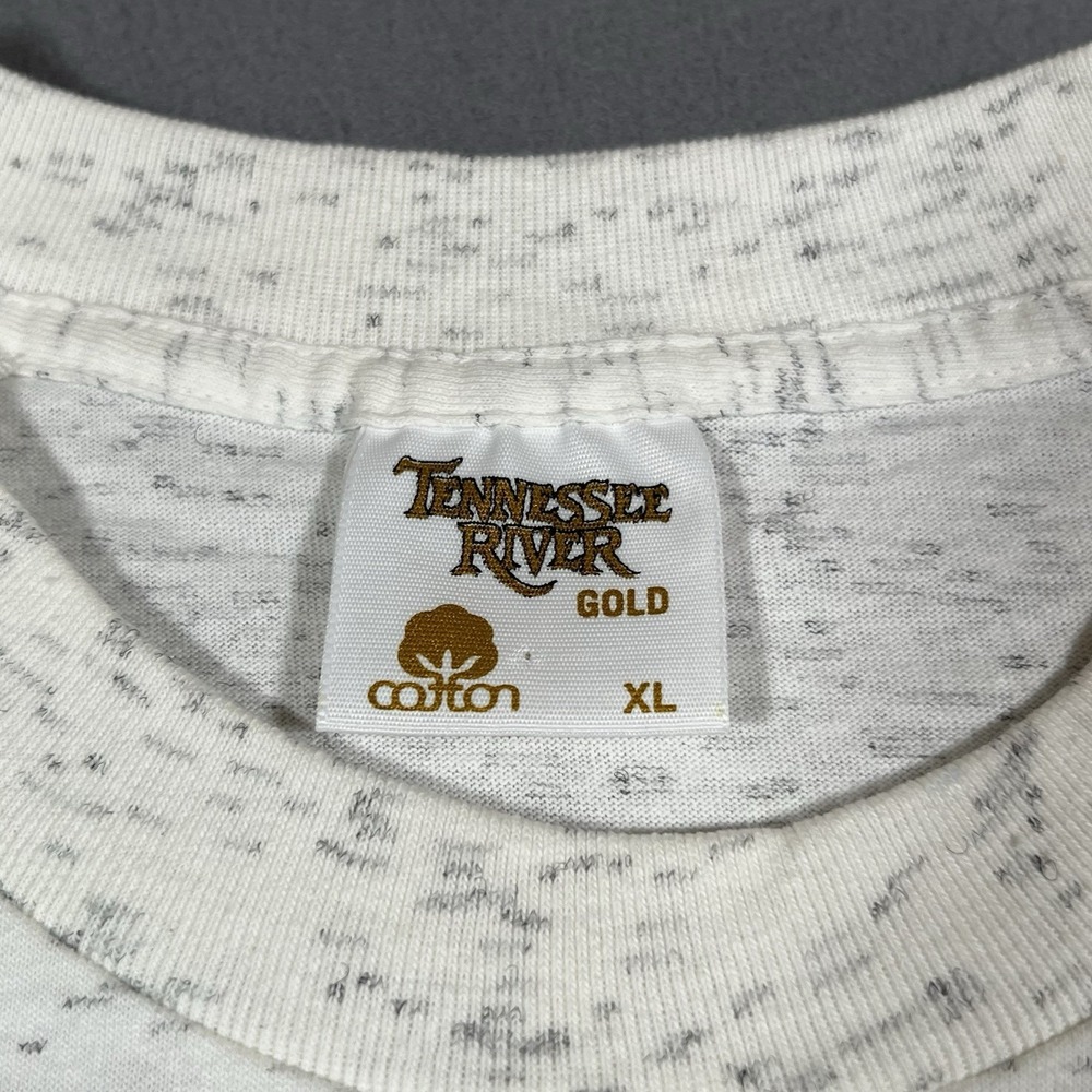 Vintage Alaska T Shirt XL Inside Passage Tennessee River Gold‎ Tag Single Stitch - Picture 4 of 15